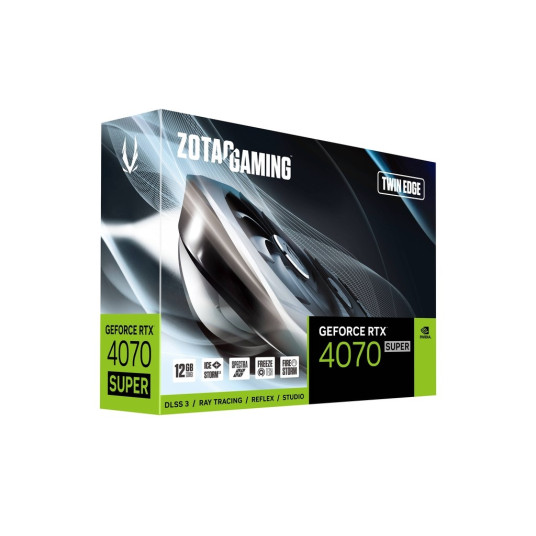 Zotac ZT-D40720E-10M näytönohjain NVIDIA GeForce RTX 4070 SUPER 12 Gt GDDR6X