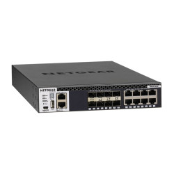 NETGEAR M4300-8X8F Managed L3 10G Ethernet (100/1000/10000) 1U musta