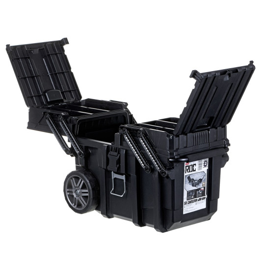 Työkalulaatikko KETER CANTILEVER Job Box (17203037/238270) pyörillä musta