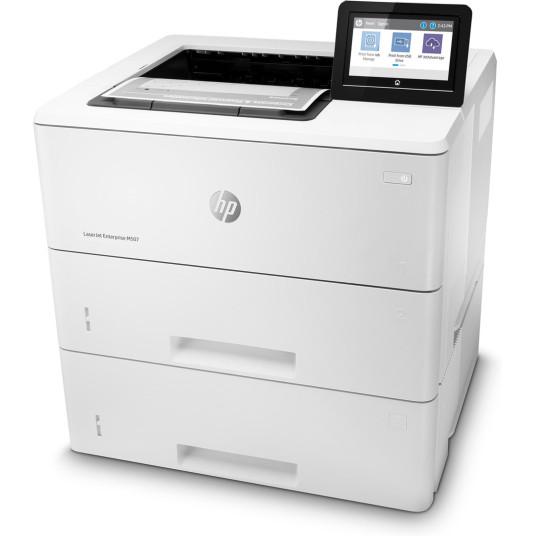 HP LaserJet Enterprise M507x, mustavalkoinen, tulostin, kaksipuolinen tulostus