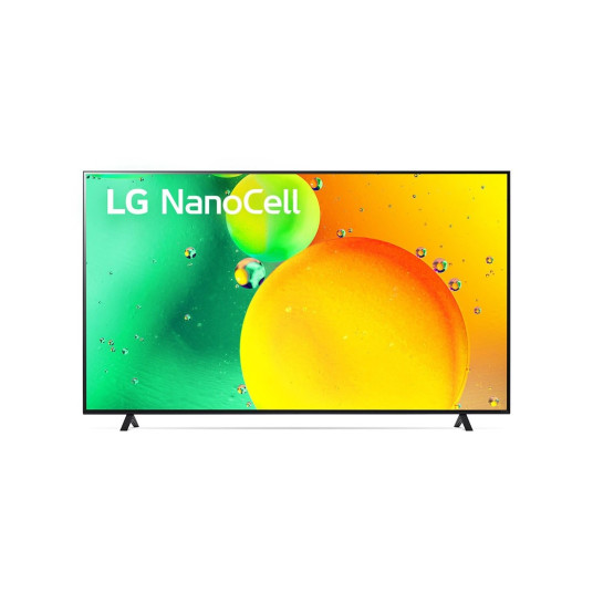 LG 86NANO753QA TV 2,18 m (86") 4K Ultra HD Smart TV Wi-Fi Musta