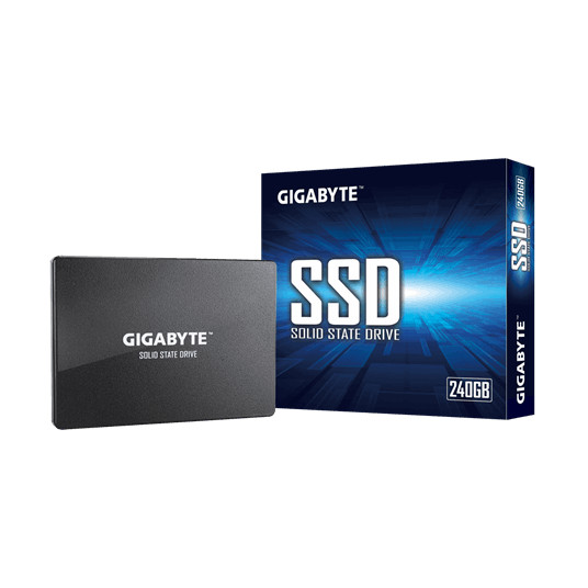 Gigabyte GP-GSTFS31240GNTD 240 Gt, SSD-liitäntä SATA, Kirjoitusnopeus 420 MB/s, Lukunopeus 500 MB/s