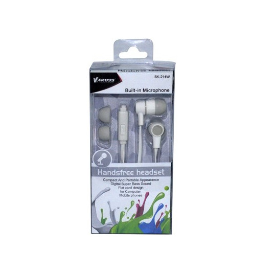 Kuulokkeet Vakoss SK-214W White