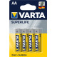 Varta SUPERLIFE Kertakäyttöinen paristo AA Sinkkihiili