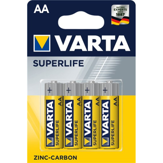 Varta SUPERLIFE Kertakäyttöinen paristo AA Sinkkihiili