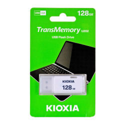 Kioxia TransMemory U202 USB-muistitikku 128 Gt USB A type 2.0 White
