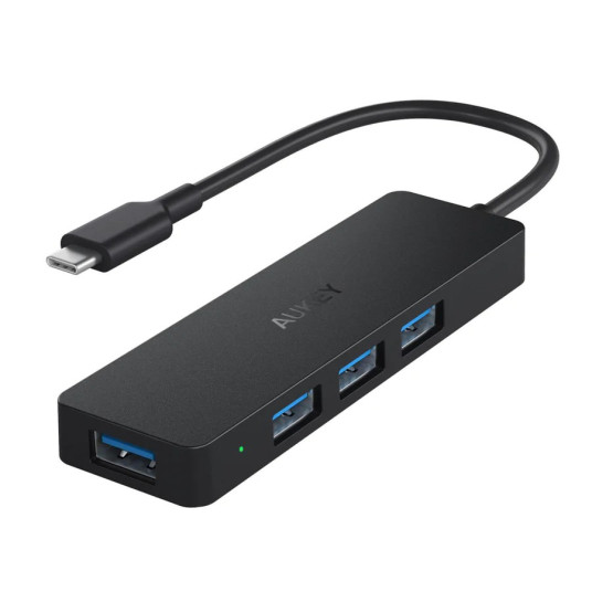 AUKEY CBC64 langallinen USB 3.2 Gen 2 (3.1 Gen 2) Type-C musta