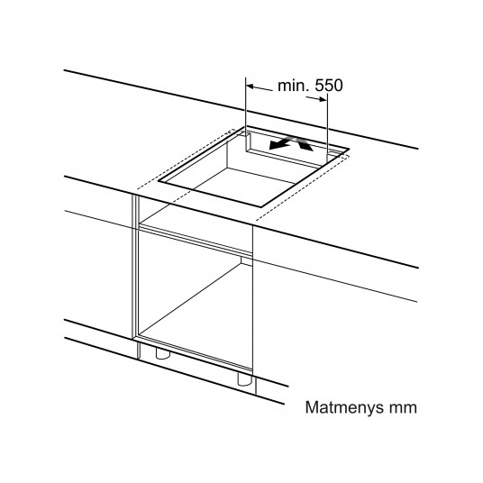 BOSCH PXX675FC1E Induktioliesi