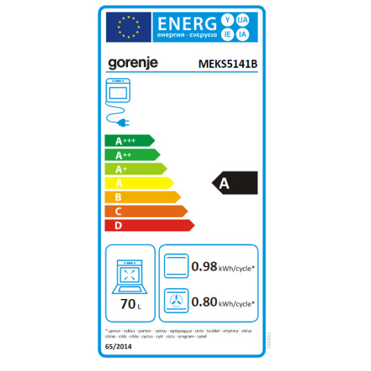 Liesi GORENJE MEKS5141B