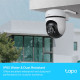 TP-LINK | Pan/Tilt turva-WiFi-kamera | TC40 | Dome | 2 MP | 3 mm | IP65 | H.264 | Micro SD, max. 512 Gt