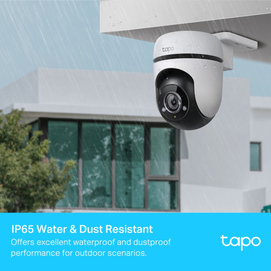 TP-LINK | Pan/Tilt turva-WiFi-kamera | TC40 | Dome | 2 MP | 3 mm | IP65 | H.264 | Micro SD, max. 512 Gt