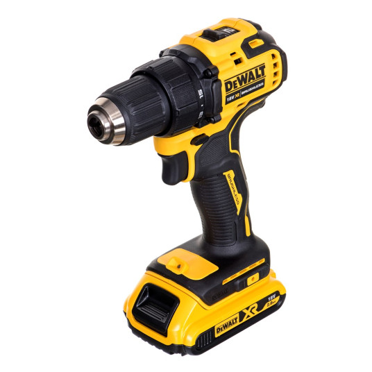 DEWALT DCD708D2T-QW sähköinen ruuvimeisseli tai iskutyökalu musta, keltainen 1650 RPM