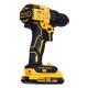 DEWALT DCD708D2T-QW sähköinen ruuvimeisseli tai iskutyökalu musta, keltainen 1650 RPM