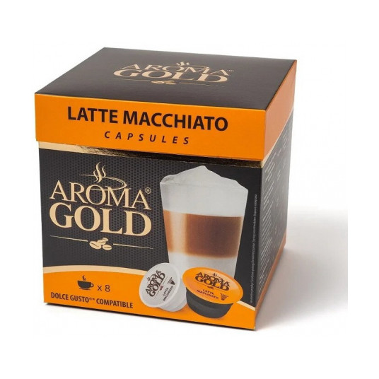 Aroma Gold Latte Macchiato 16 kapselia