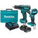 Sarja COMBO 18V 2x3,0Ah DLX2142S MAKITA