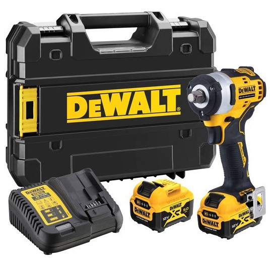 DEWALT DCF901P2-QW sähköinen ruuvimeisseli 1/2" 340 N m Musta, Keltainen 12 V