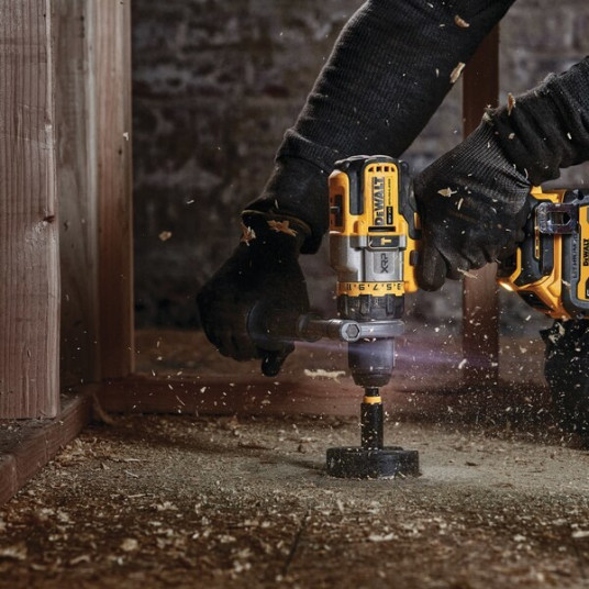 DEWALT DCD999NT-XJ porakone 2250 RPM 1,61 kg Musta, hopea, keltainen