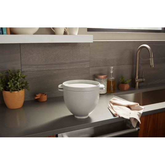 Leipäkulho leivinkannella KitchenAid 5KSM2CB5BGS