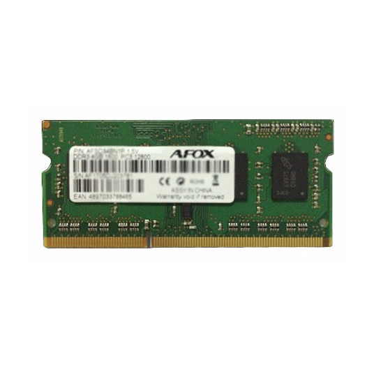 AFOX SO-DIMM DDR3 8GB muistimoduuli 1333 MHz LV 1.35V