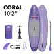 SUP-lauta Aqua Marina CORAL 310x78x12 cm BT-23COPN