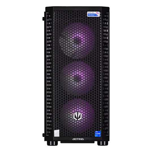 Actina 5901443334002 PC AMD Ryzen™ 5 5600 32 Gt DDR4-SDRAM 1 Tt SSD NVIDIA GeForce RTX 4060 Midi Tower Musta