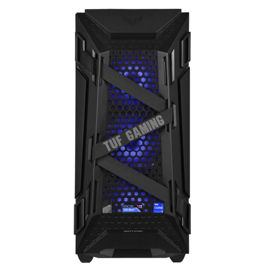 Actina 5901443330431 PC Midi Tower AMD Ryzen™ 5 5500 16 Gt DDR4-SDRAM 1 Tt SSD AMD Radeon RX 6600 Musta