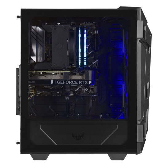 Actina 5901443330431 PC Midi Tower AMD Ryzen™ 5 5500 16 Gt DDR4-SDRAM 1 Tt SSD AMD Radeon RX 6600 Musta