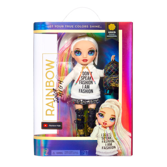 RAINBOW HIGH Doll Junior High Amaya Raine, 23 cm