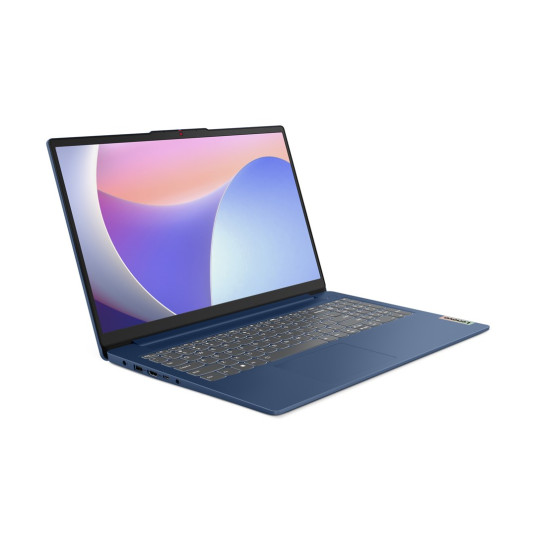 Lenovo IdeaPad Slim 3 -kannettava 39,6 cm (15,6") "Full HD" Intel Core i3 N-sarja i3-N305 8 Gt LPDDR5-SDRAM 512 Gt SSD Wi-Fi 5 (802.11ac) Windows 11 Home Blue