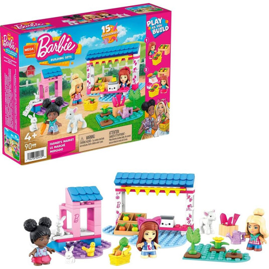 Blocks - 24704 - MEGA - BARBIE - Farmer's Market - 90 kpl