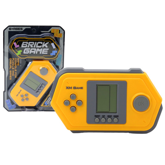 Elektroninen peli - Tetris Brick Game, keltainen