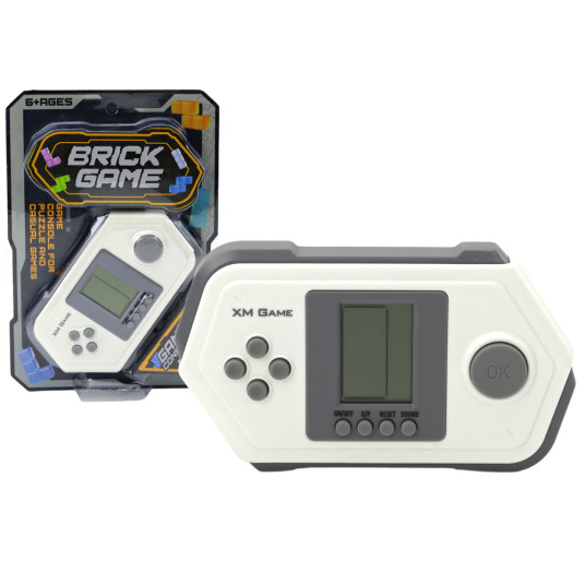 Elektroninen peli - Tetris Brick Game, valkoinen
