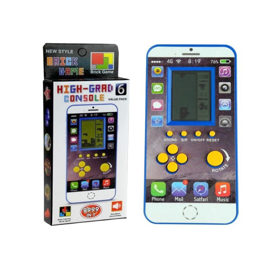 Elektroninen peli Tetris, taskuversio, 1 kpl.
