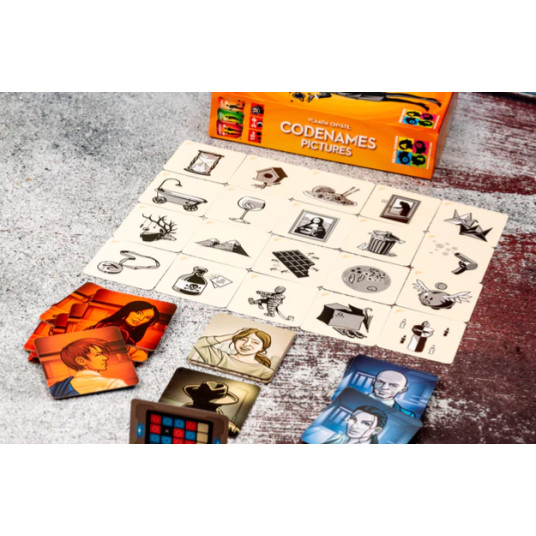 Brain Games Codenames Pictures -lautapeli
