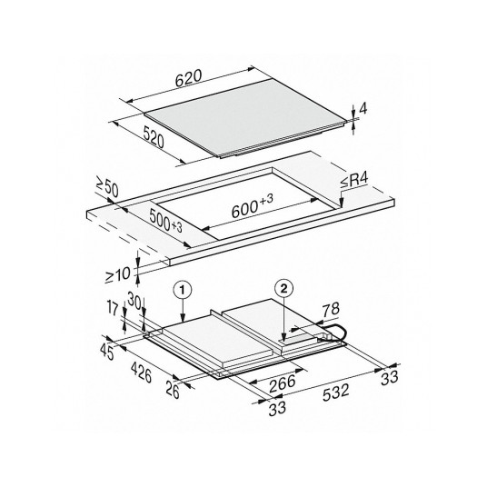 Induktiokeittotaso Gorenje GI3201SYBSC