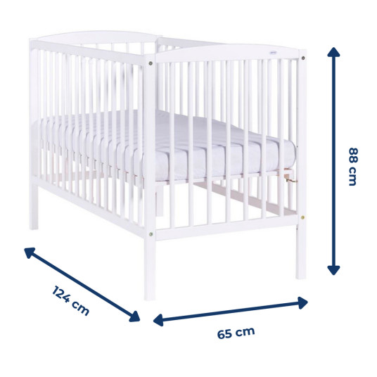 Pinnasänky/sänky - BIANCO DELUX - 2in1 - VALKOINEN