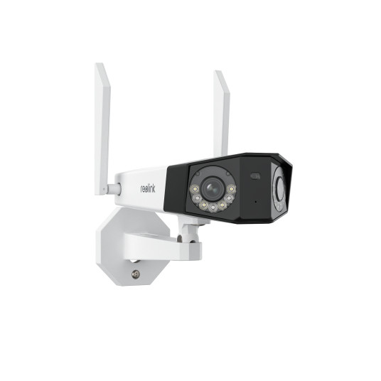 Reolink 4K WiFi -kamera ultralaajakulmaisella Duo-sarjalla W730 Reolink Bullet 8 MP kiinteä IP66 H.265 Micro SD, max. 256 Gt