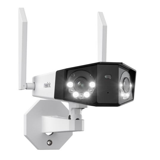 Reolink 4K WiFi -kamera ultralaajakulmaisella Duo-sarjalla W730 Reolink Bullet 8 MP kiinteä IP66 H.265 Micro SD, max. 256 Gt