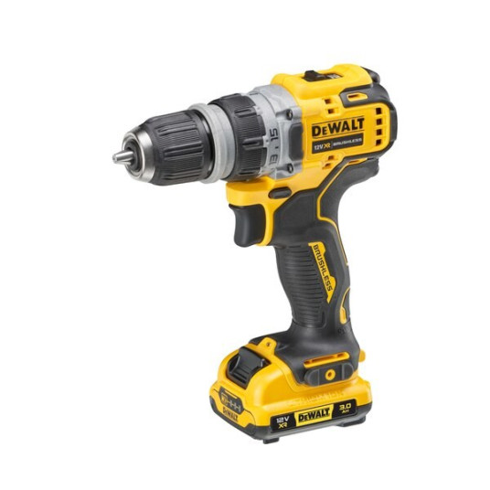 DEWALT DCD703L2T-QW porakone 1500 RPM avaimeton 900 g musta, keltainen