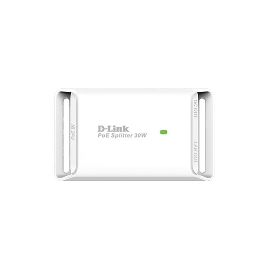 D-Link | DPE-301GS Gigabit PoE Splitter yhteensopiva 802.3af/802.3at kanssa | 10 100 1000 Mbit/s | Ethernet LAN (RJ-45) -portti 2
