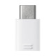 Samsung Adapter White USB Type C - Micro USB