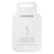 Samsung Adapter White USB Type C - Micro USB