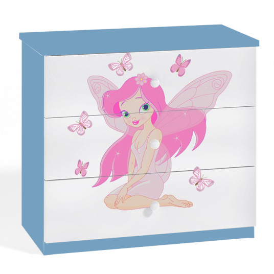 Dresser Babydreams - Keiju perhosilla, sininen