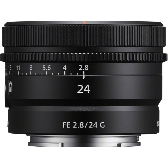 Sony FE 24mm F2.8 G (musta) | (SEL24F28G)