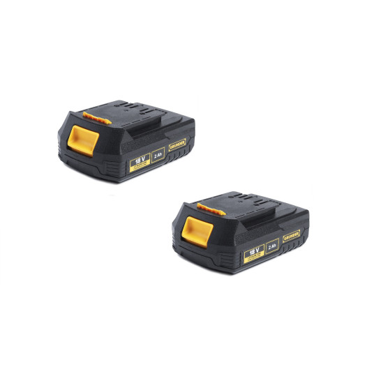 Iskuporakone akulla Grunder CD-L1318, 18 V, 2 Ah 