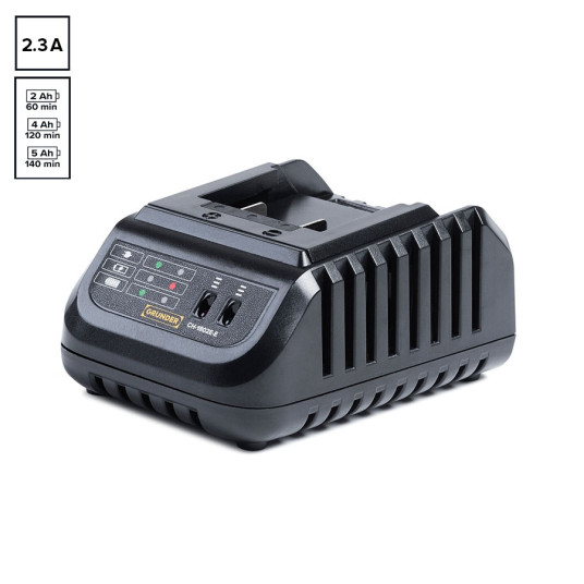 Iskuporakone akulla Grunder CD-L1318, 18 V, 2 Ah 