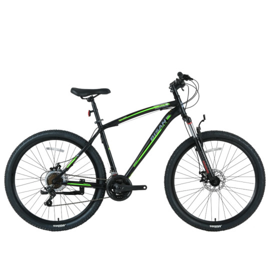 Kalnų dviratis Bisan 26 MTS4600 MD (PR10010447) juodas/žalias (18)