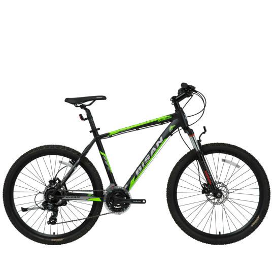 Kalnų dviratis Bisan 29 MTX7050 HD (PR10010451) juodas/žalias (19)