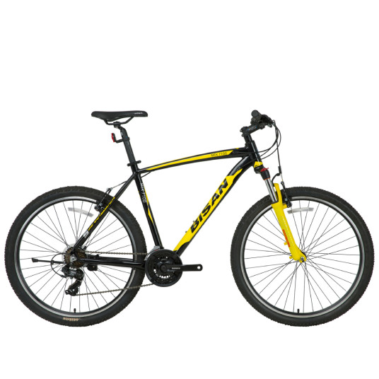 Kalnų dviratis Bisan 29 MTX7100 (PR10010452) juodas/geltonas (17)
