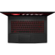 MSI GF65 Ohut; Intel® Core™i7-10750H(6C/12T, 2,6–5,0 GHz, 12 Mt)|16 Gt DDR4-RAM-muistia|1 Tt:n SSD|15,6" FHD (1920x1080)|802.11 ac Wi-Fi + Bluetooth v5|Windows 11|Uusi